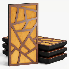 Narrow Acoustic Panel "Skyross-F Fabric" Nut