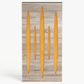 Narrow Acoustic Panel "Pulsar-F Fabric" Sonoma