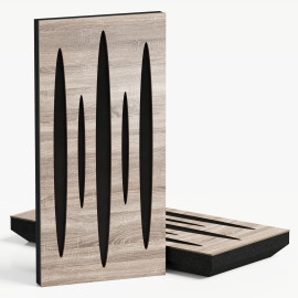 Narrow Acoustic Panel "Pulsar-F Fabric" Sonoma