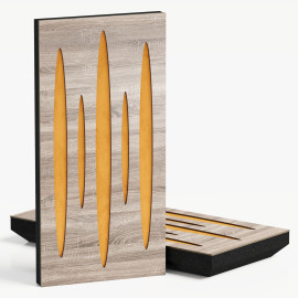 Narrow Acoustic Panel "Pulsar-F Fabric" Sonoma