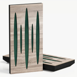 Narrow Acoustic Panel "Pulsar-F Fabric" Sonoma