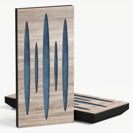 Narrow Acoustic Panel "Pulsar-F Fabric" Sonoma