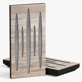 Narrow Acoustic Panel "Pulsar-F Fabric" Sonoma