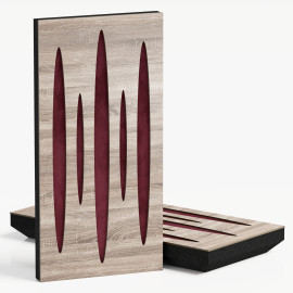 Narrow Acoustic Panel "Pulsar-F Fabric" Sonoma
