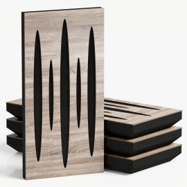 Narrow Acoustic Panel "Pulsar-F Fabric" Sonoma