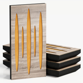 Narrow Acoustic Panel "Pulsar-F Fabric" Sonoma