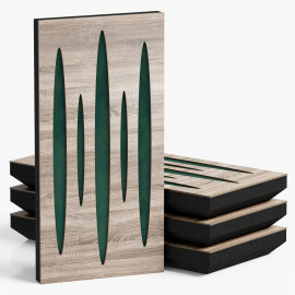 Narrow Acoustic Panel "Pulsar-F Fabric" Sonoma