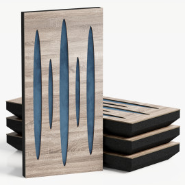 Narrow Acoustic Panel "Pulsar-F Fabric" Sonoma