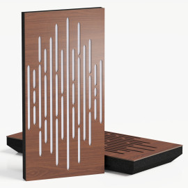 Narrow Acoustic Panel "Wave-F Fabric" Nut