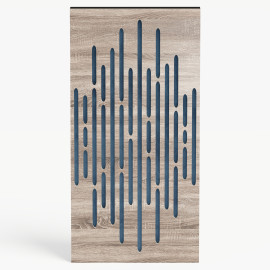 Narrow Acoustic Panel "Wave-F Fabric" Sonoma