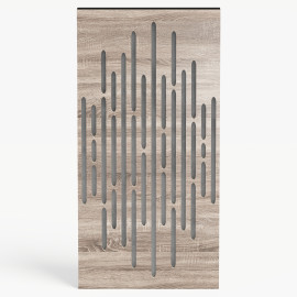 Narrow Acoustic Panel "Wave-F Fabric" Sonoma