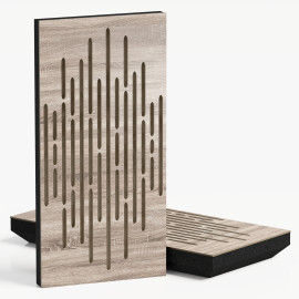 Narrow Acoustic Panel "Wave-F Fabric" Sonoma