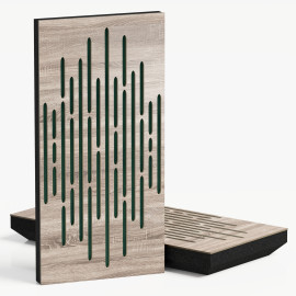 Narrow Acoustic Panel "Wave-F Fabric" Sonoma