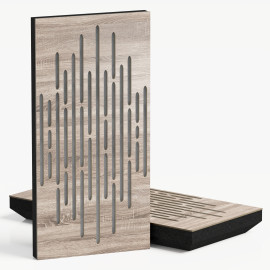 Narrow Acoustic Panel "Wave-F Fabric" Sonoma