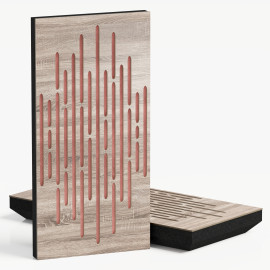 Narrow Acoustic Panel "Wave-F Fabric" Sonoma