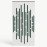 Narrow Acoustic Panel "Wave-F Fabric" White