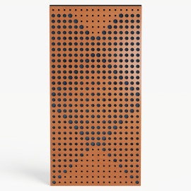 Narrow Acoustic Panel "WILDS-F Fabric" Cherry