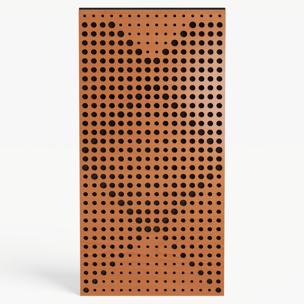 Narrow Acoustic Panel "WILDS-F Fabric" Cherry