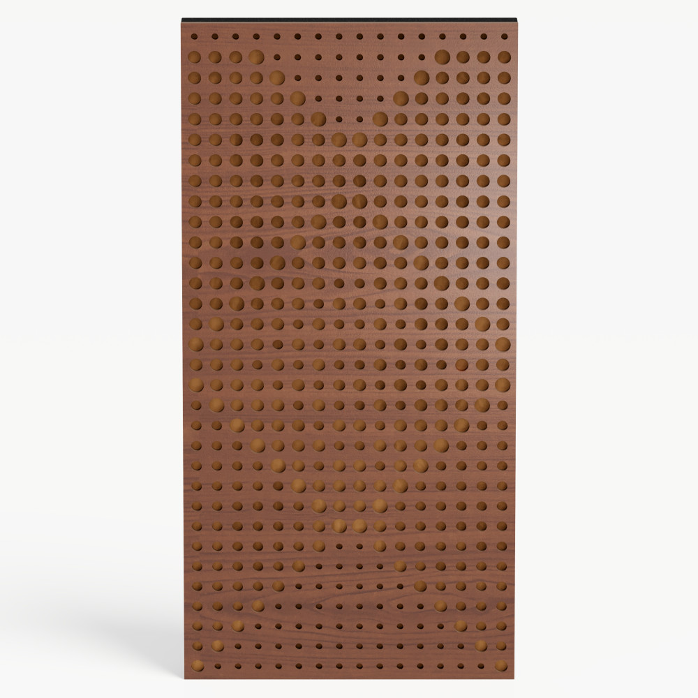 Narrow Acoustic Panel "WILDS-F Fabric" Nut