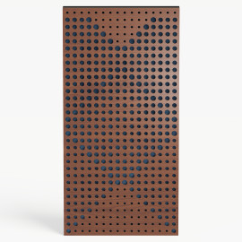 Narrow Acoustic Panel "WILDS-F Fabric" Nut