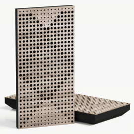 Narrow Acoustic Panel "WILDS-F Fabric" Sonoma