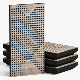 Narrow Acoustic Panel "WILDS-F Fabric" Sonoma