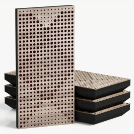 Narrow Acoustic Panel "WILDS-F Fabric" Sonoma
