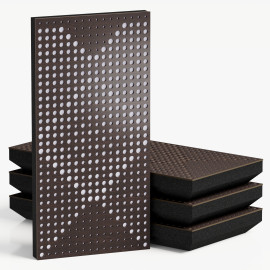 Narrow Acoustic Panel "WILDS-F Fabric" Wenge