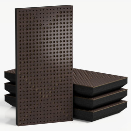 Narrow Acoustic Panel "WILDS-F Fabric" Wenge