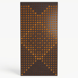 Narrow Acoustic Panel "WILDS-F Fabric" Wenge