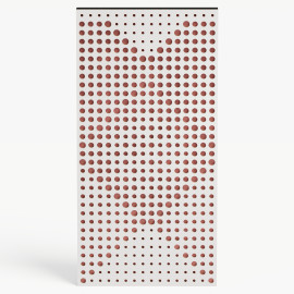 Narrow Acoustic Panel "WILDS-F Fabric" White