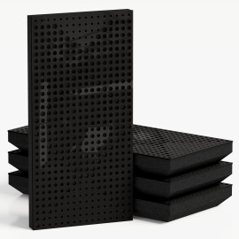 Narrow Acoustic Panel "WILDS-F Fabric" Black Gloss