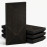 Narrow Acoustic Panel "WILDS-F Fabric" Black
