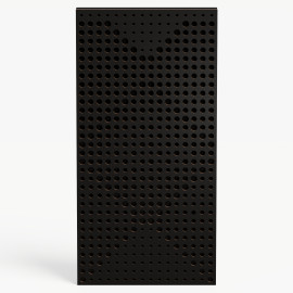 Narrow Acoustic Panel "WILDS-F Fabric" Black