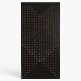 Narrow Acoustic Panel "WILDS-F Fabric" Black