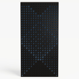 Narrow Acoustic Panel "WILDS-F Fabric" Black