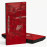 Narrow Acoustic Panel "WILDS-F Fabric" Red Gloss