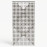 Narrow Acoustic Panel "WILDS-F Fabric" White Gloss