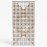 Narrow Acoustic Panel "WILDS-F Fabric" White Gloss