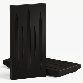 Narrow Acoustic Panel "Pulsar-F Fabric" Black