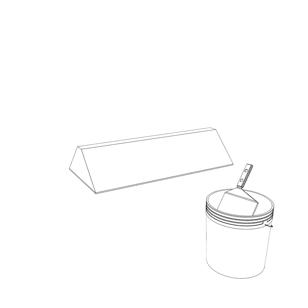 Demonstration of the installation of «Sonotrap» bass trap using adhesing.