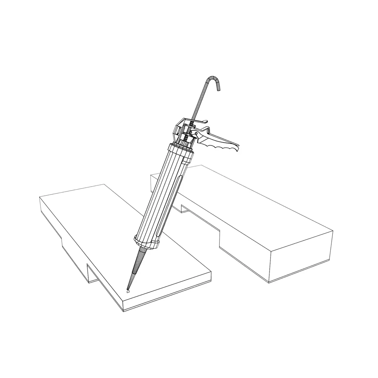 Demonstration of the installation of acoustic panel «Edison» using adhesing.