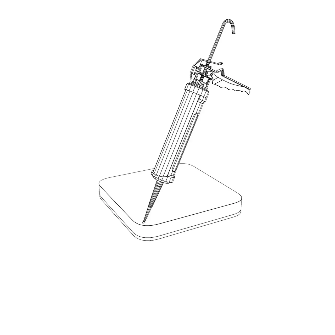 Demonstration of the installation of acoustic panel «Stones» using adhesing.