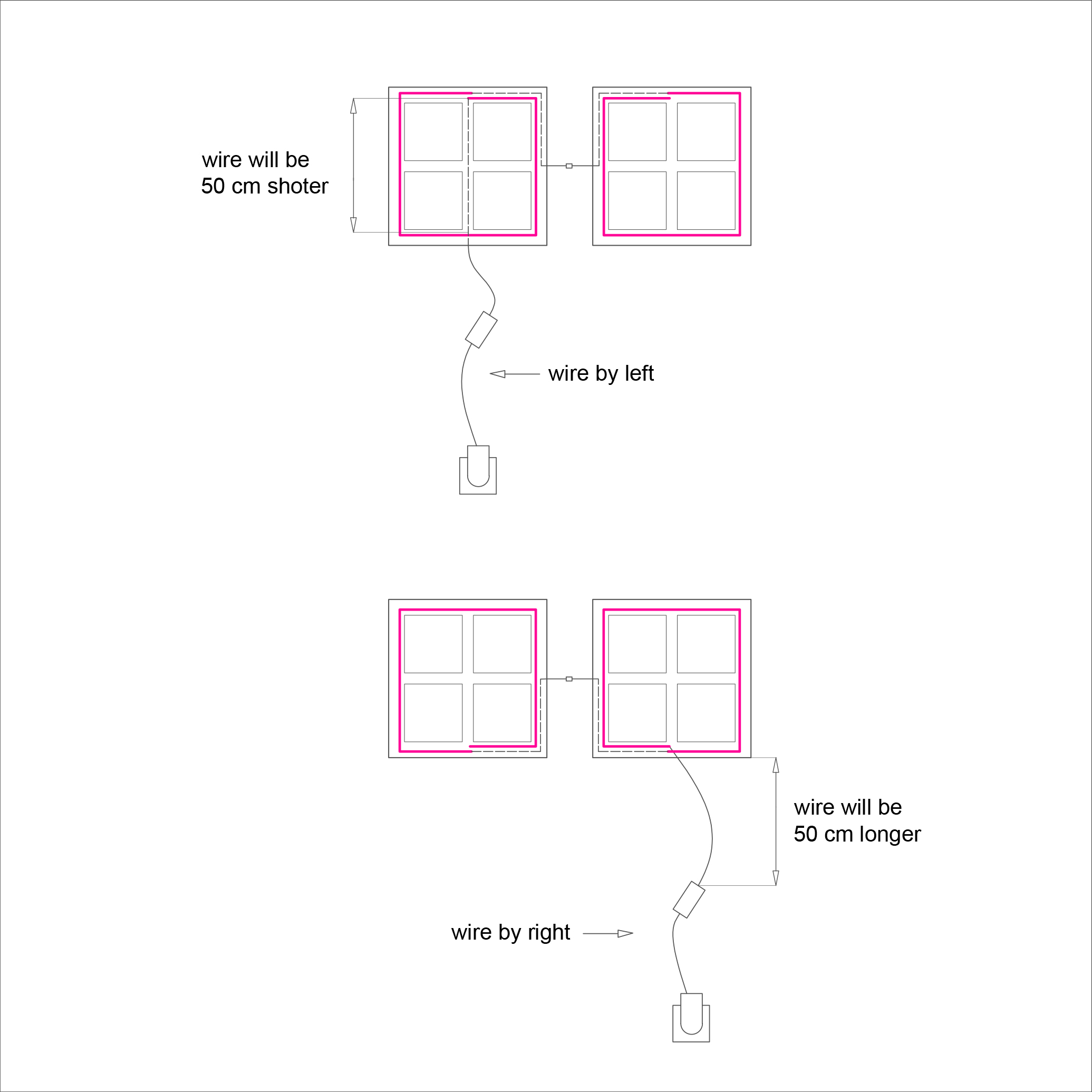 Demonstration of the installation of Acoustic panels with Led backlight SQUARE.