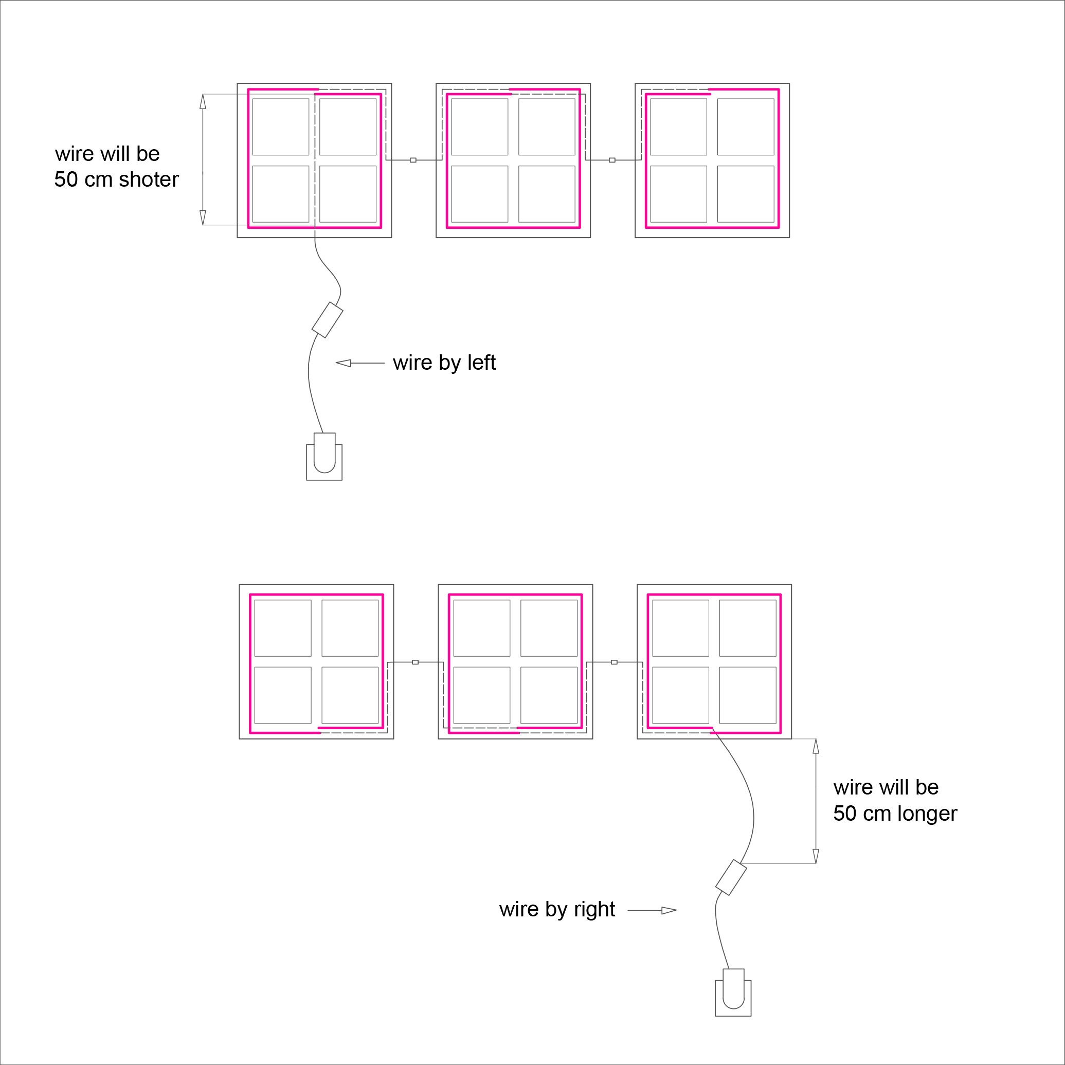 Demonstration of the installation of Acoustic panels with Led backlight SQUARE.